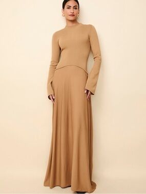 The Soglio Long Sleeve Maxi Dress